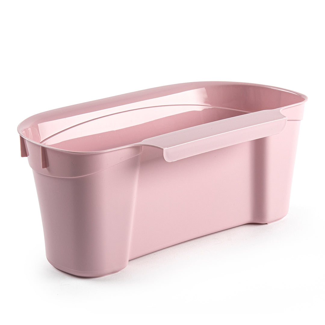 Plastic Forte - Lote de 2 Cestas Recogedoras para Cocina Multiusos Colgantes. Rosa