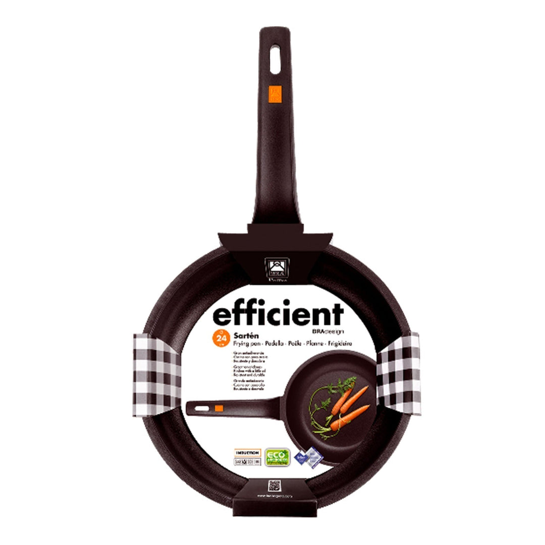 BRA Efficient - Sartén Antiadherente 26 cm. Apta Inducción
