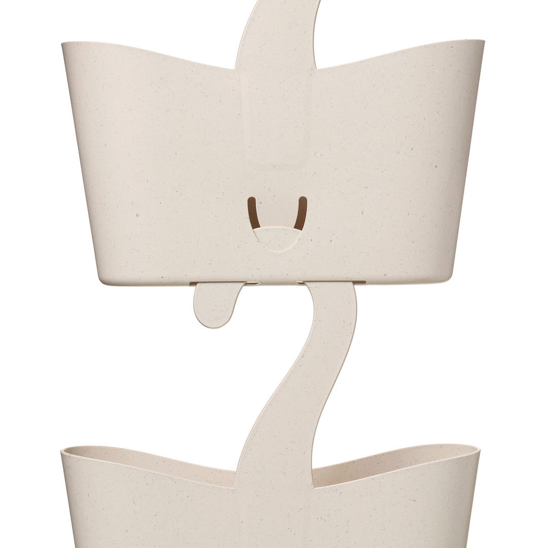 TATAY Standard - Cestillo de Ducha Multiusos con Colgador. Material 100% Reciclado. Beige