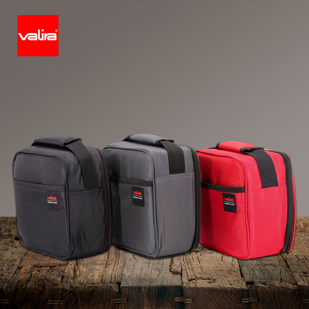 VALIRA Nomad Soft - Bolsa Térmica Porta Alimentos Flexible. Rojo