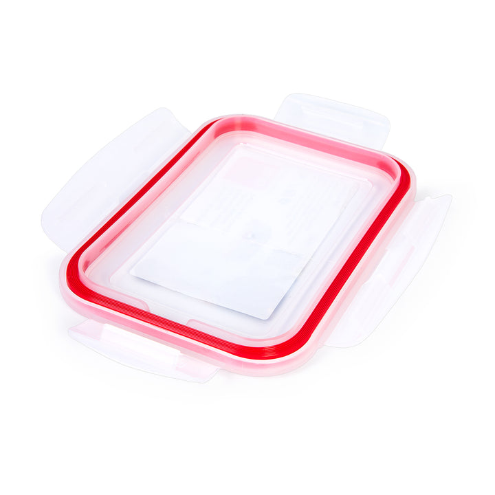 IBILI Lunch Away - Recipiente Rectangular de 0.85L en Vidrio Borosilicato