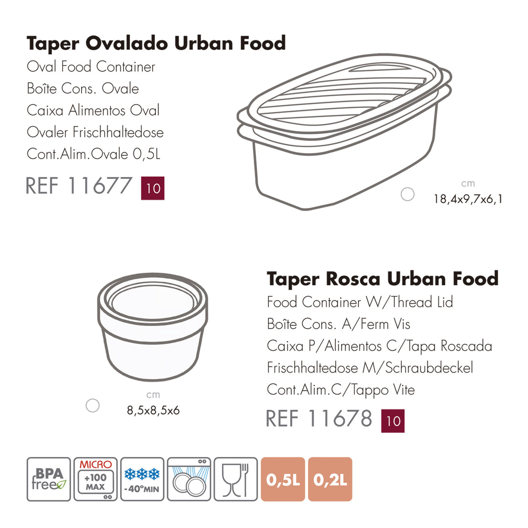 TATAY 1167508 - Kit Bolsa Térmica Porta Alimentos Urban Food Casual y Botella Urban Drink, Dots Azul