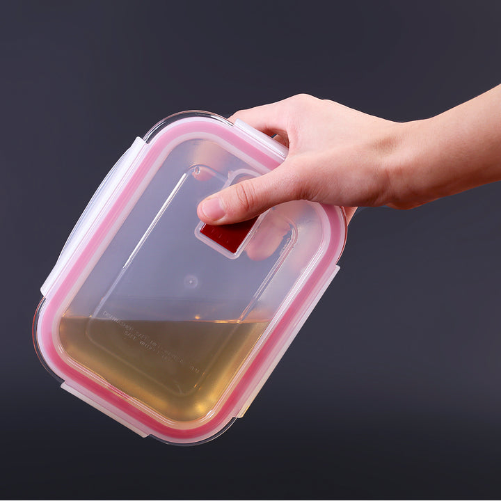 TATAY Cook & Eat - Recipiente Rectangular en 1.1L en Vidrio Borosilicato. Apto Horno