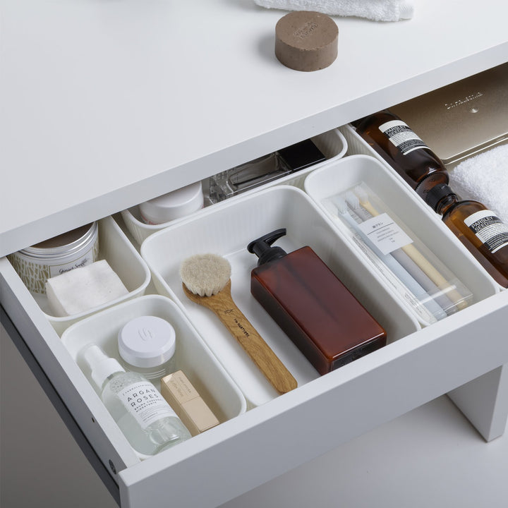 Set de 4 organizadores Cajones y Estanterías Tatay Boabab. Gris Antracita