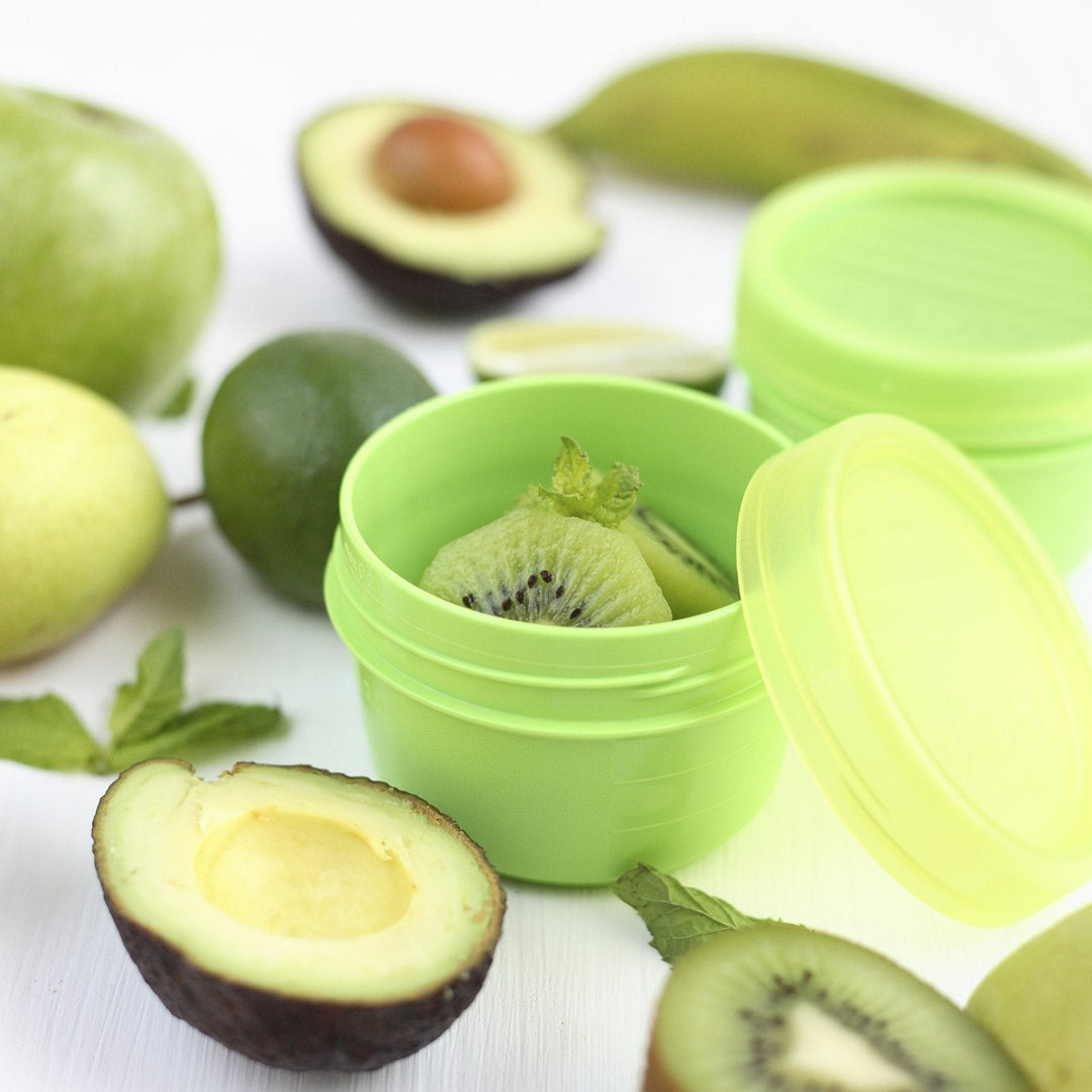 TATAY - Lote de 3 Recipientes Porta Fruta de 0.2L en Colores Surtidos