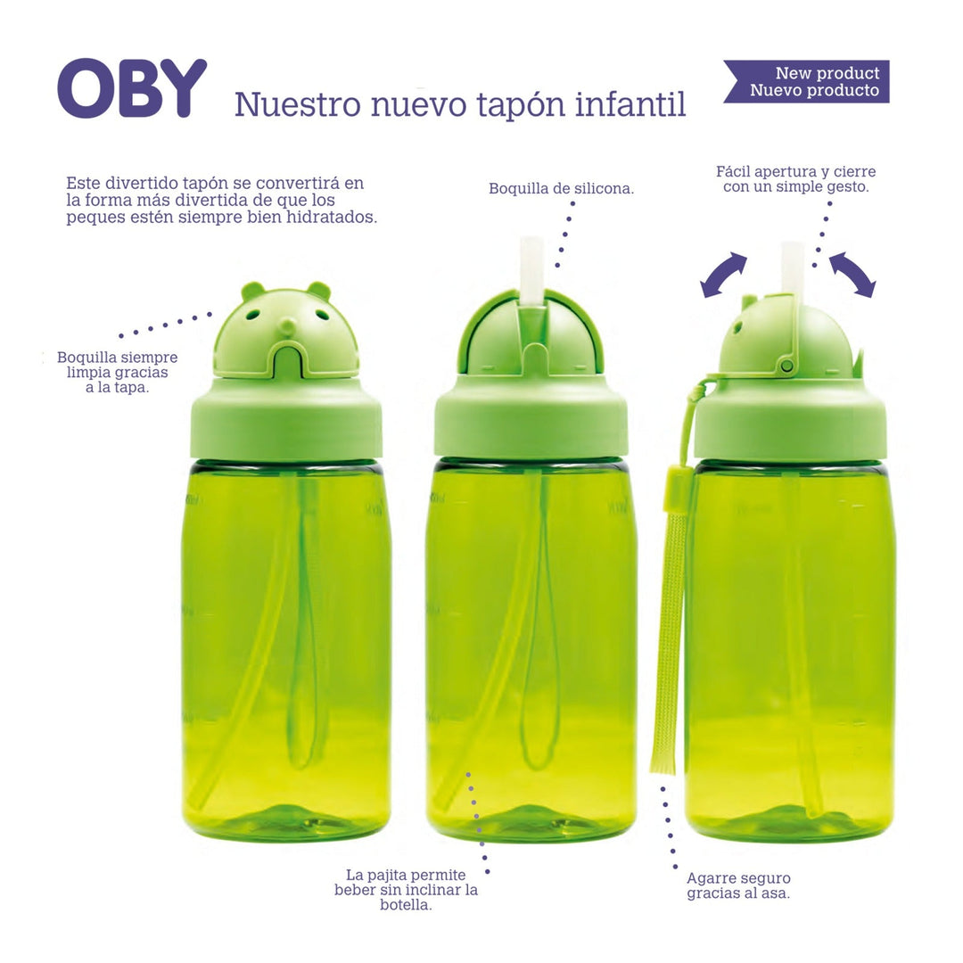 LAKEN RPXOBY2 - Tubo de Recambio para Botellas Oby 0.45L (2 UDS)