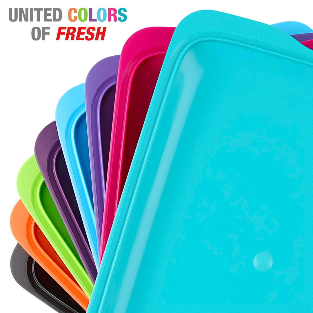 TATAY Fresh - Lote de 5 Recipientes Porta Embutidos y Alimentos. Color Verde