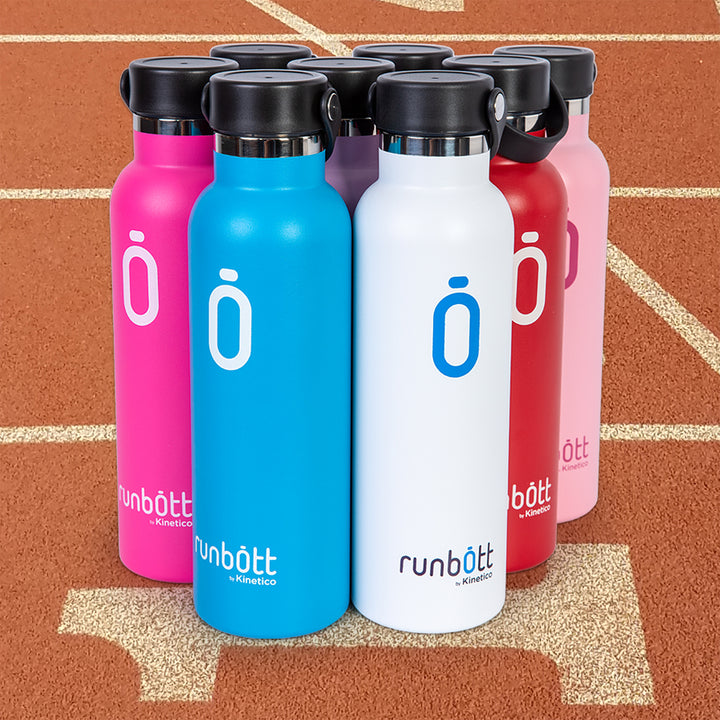 Runbott Sport - Botella Térmica Reutilizable de 0.6L con Interior Cerámico. Antracita