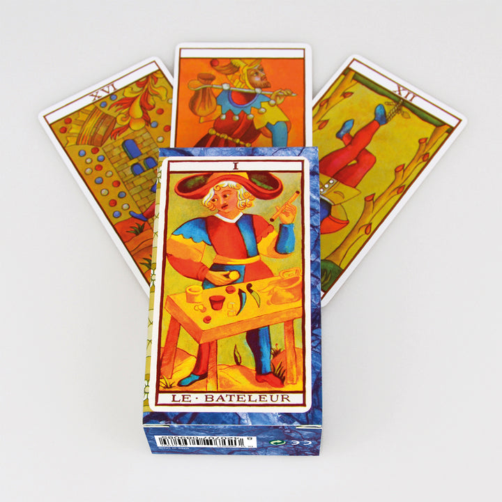 FOURNIER - Baraja de Tarot de Marsella de 78 Cartas. Incluye Instrucciones