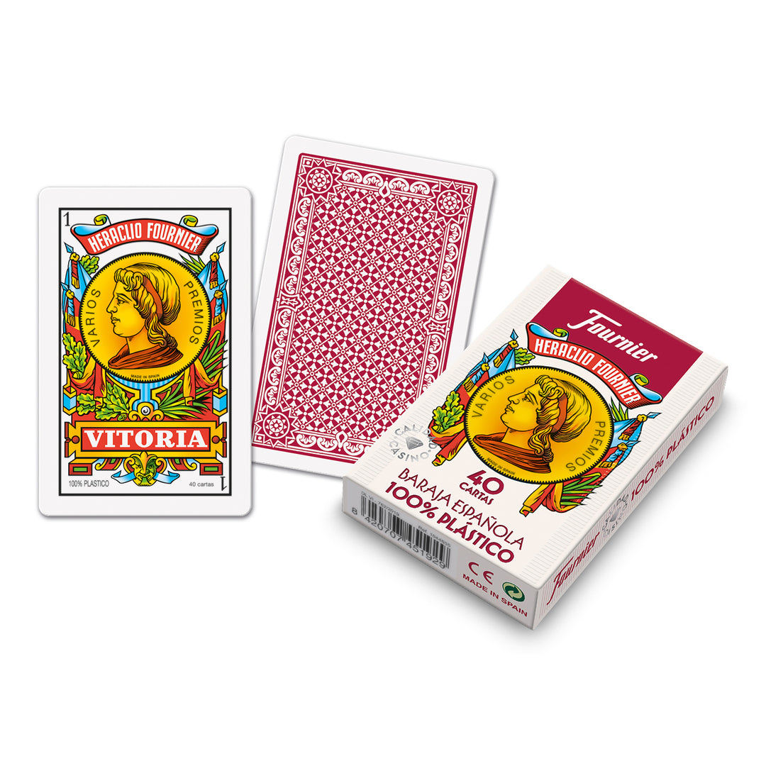 FOURNIER 1044655 -  Baraja Española Nº 2100 de 40 Cartas. Calidad Casino