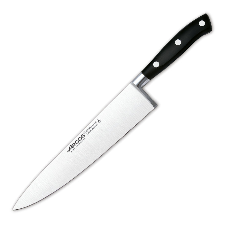 ARCOS 233600 - Cuchillo Cocinero Profesional Acero Forjado 20 cm, Serie RIVIERA