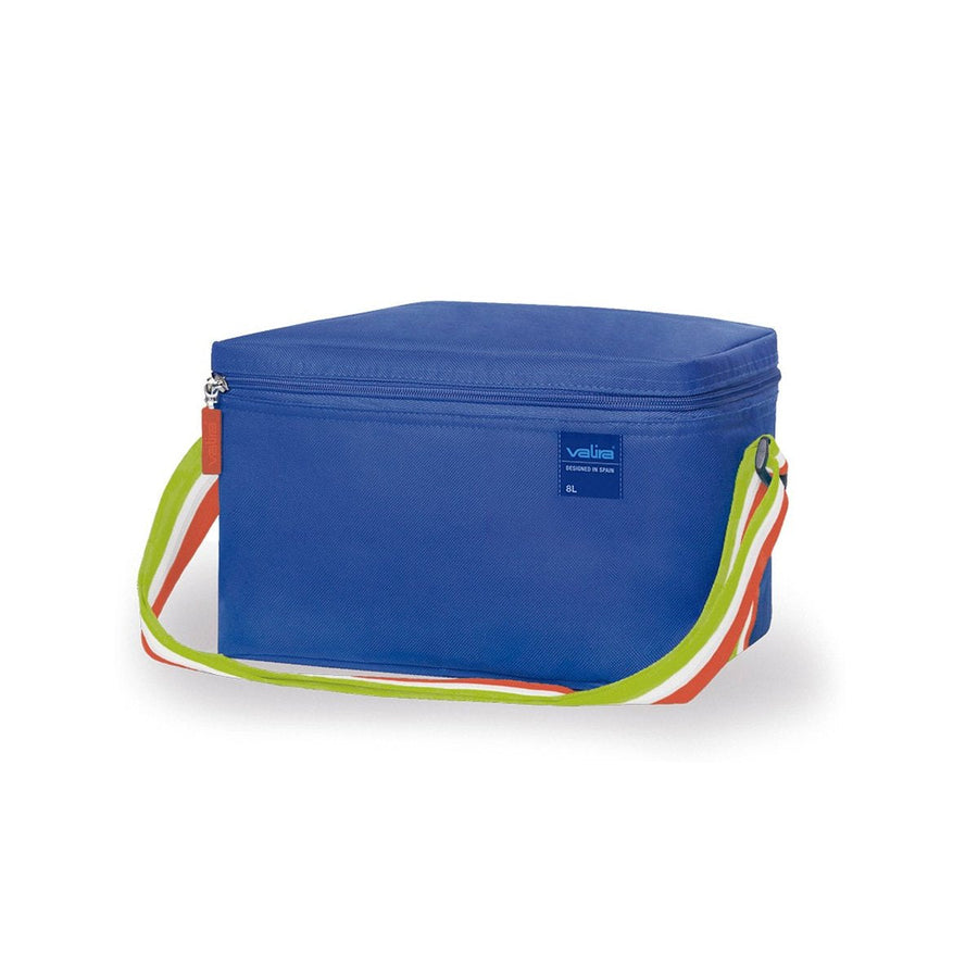 VALIRA Playa - Bolsa Térmica Porta Alimentos 8L con Asa Bandolera. Azul