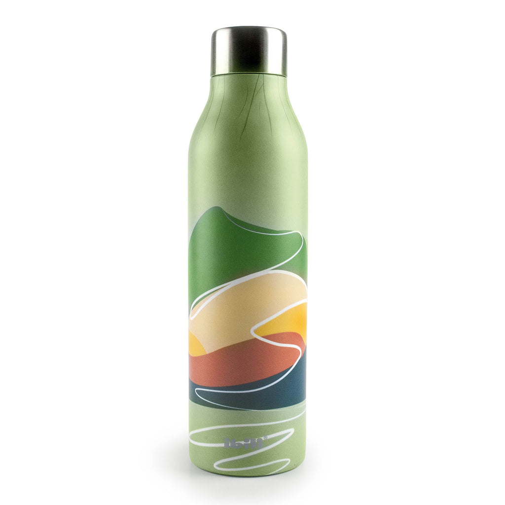 JAVIER Mandalas - Botella Térmica Reutilizable de 0.5L en Acero Inoxidable