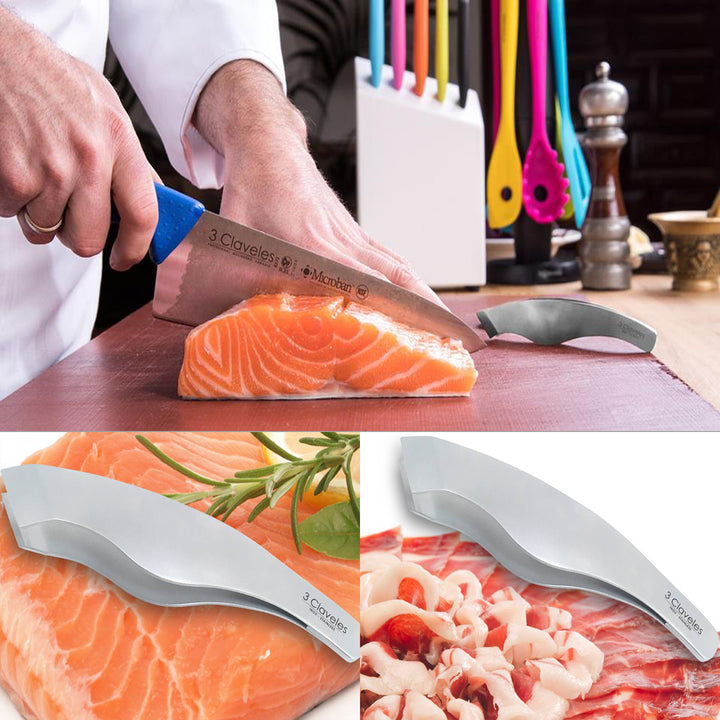 3 Claveles - Pinza Ergonómica para Espinas de Pescado y Jamón de 14 cm