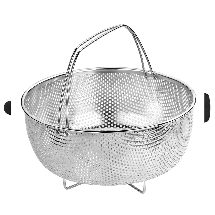 BRA - Cestillo para Cocinar al Vapor de 22 cm en Acero Inoxidable. Para Todas las Ollas